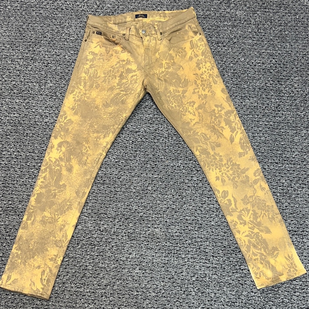 Polo by Ralph Lauren Yellow Floral Men’s Relaxed Jeans